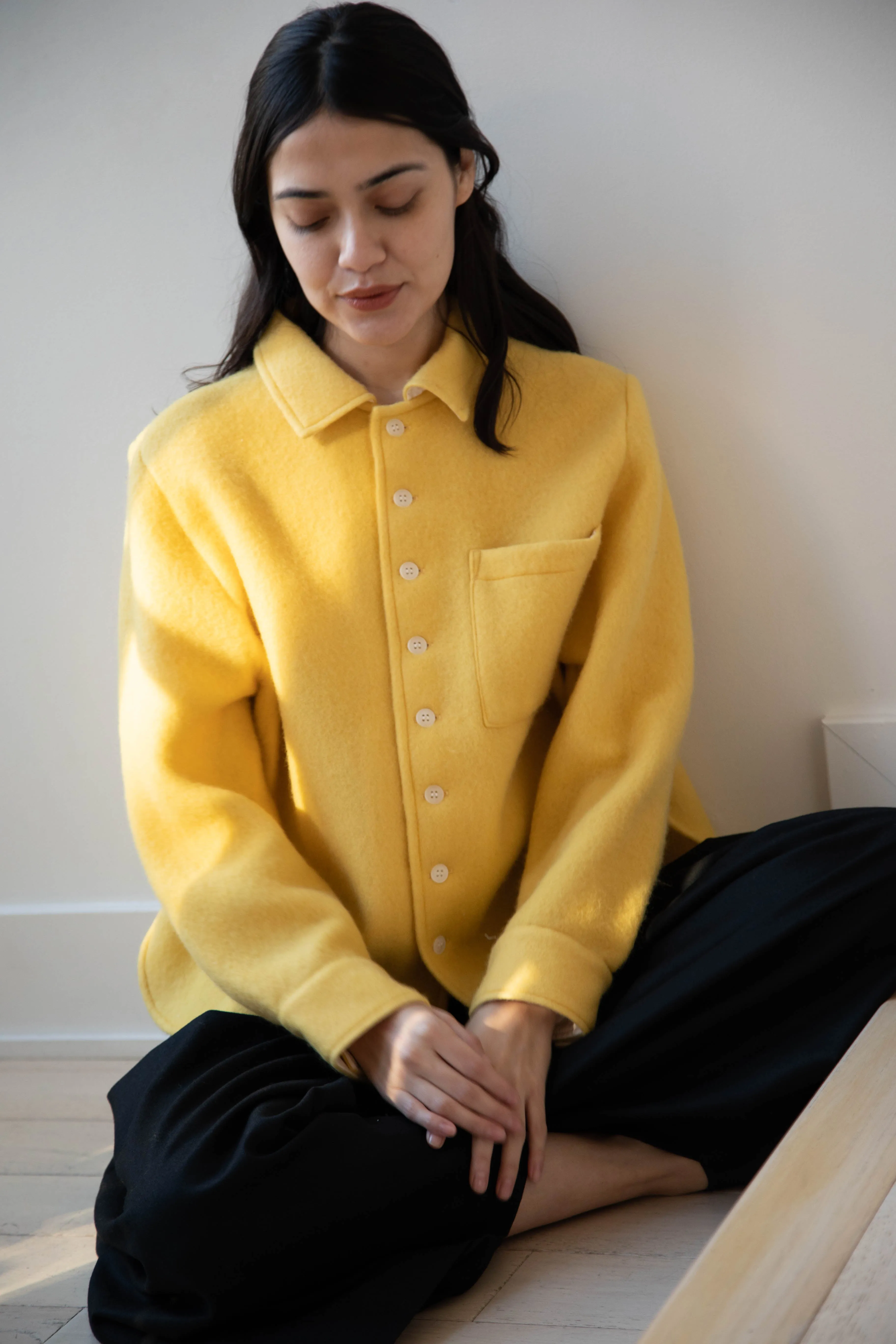 Laboratory | Wool Shirt in Mimosa