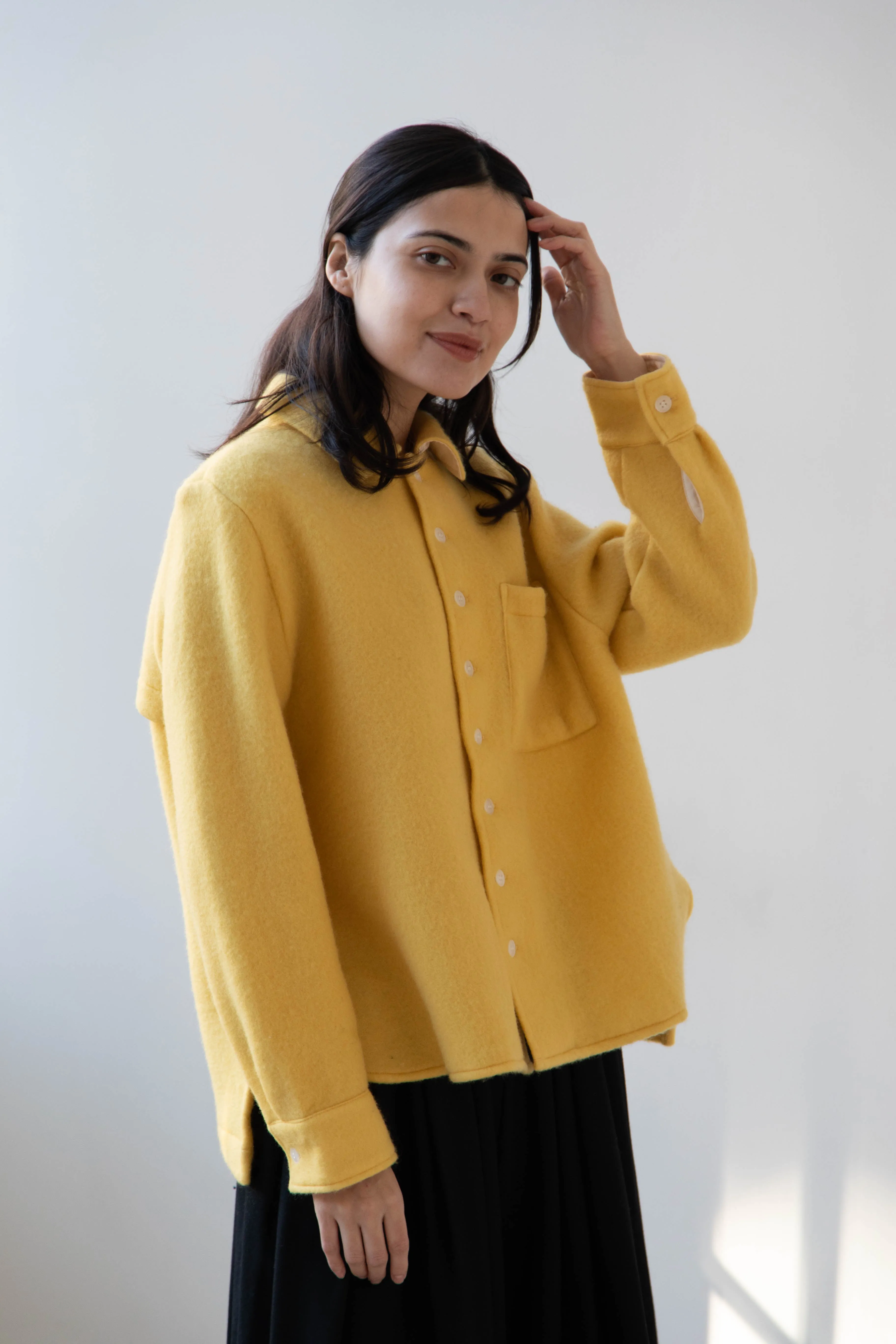 Laboratory | Wool Shirt in Mimosa