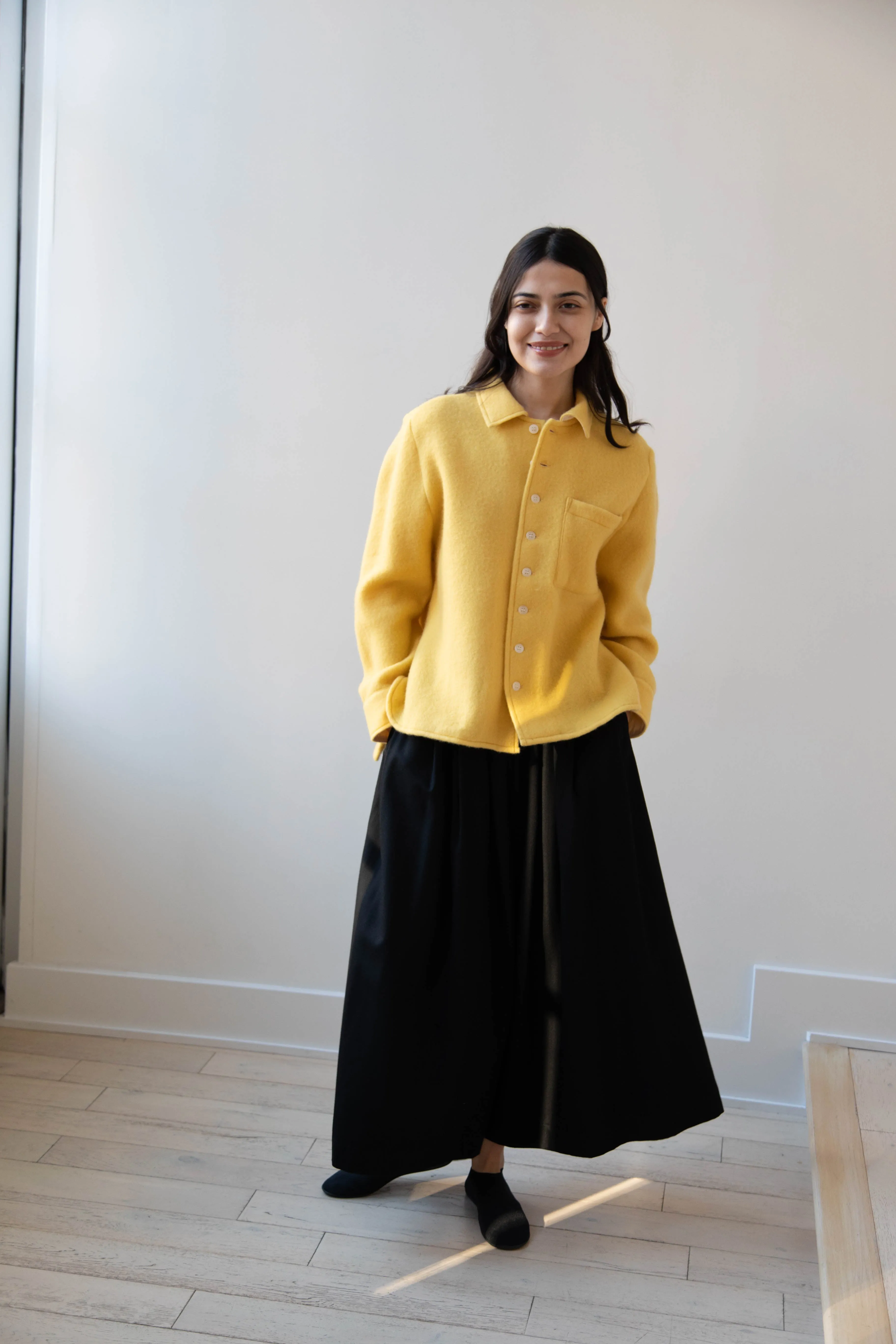 Laboratory | Wool Shirt in Mimosa