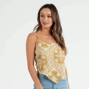 Lucca Karlita Bandana Scarf Top