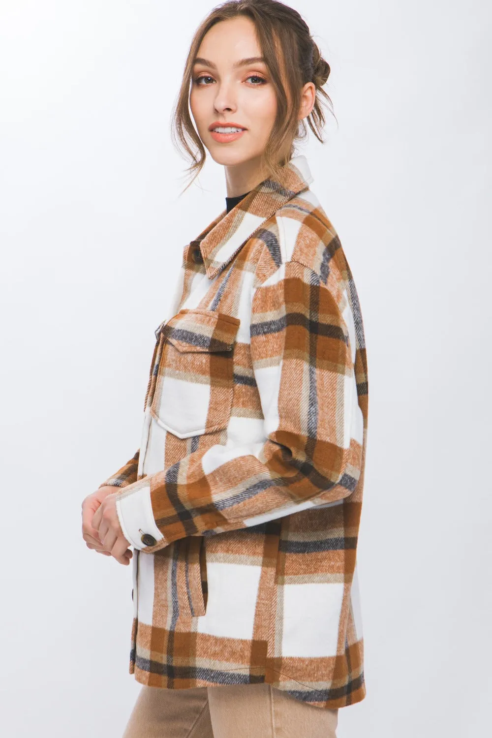 Main Street Plaid Shacket