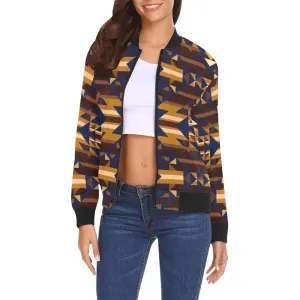 Marron Cloud Bomber Jacket for Women