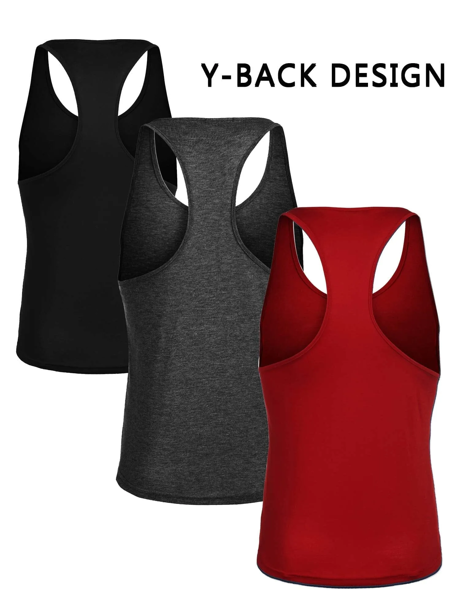 Men's 3 Pack Tank Tops (US Only)