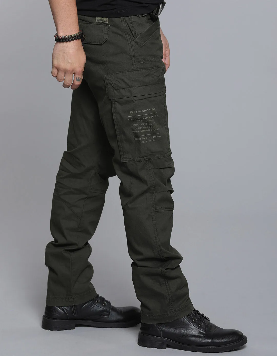 Military Green Shacket & Cargo Co-ord Set