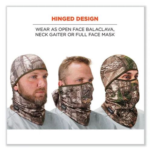 N-ferno 6823 Hinged Balaclava Face Mask, Fleece, One Size Fits Most, Realtree Edge, Ships In 1-3 Business Days