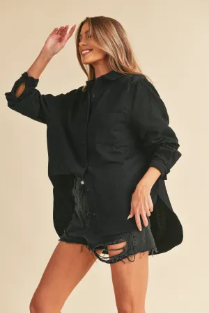 Natalie Soft Cotton Button Down Shirt