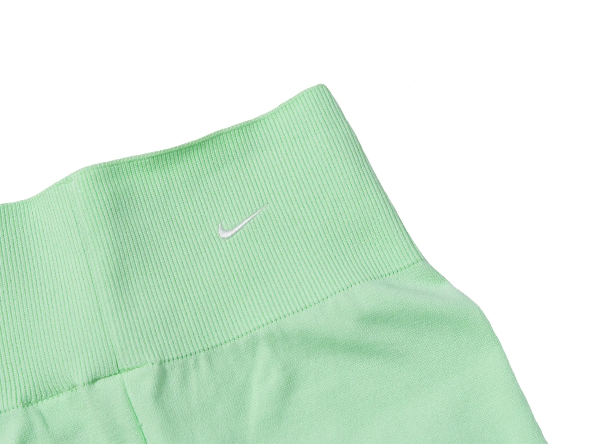 Nike Women's Chill Knit High-Waisted Sweater Flared Pants 'Vapor Green'