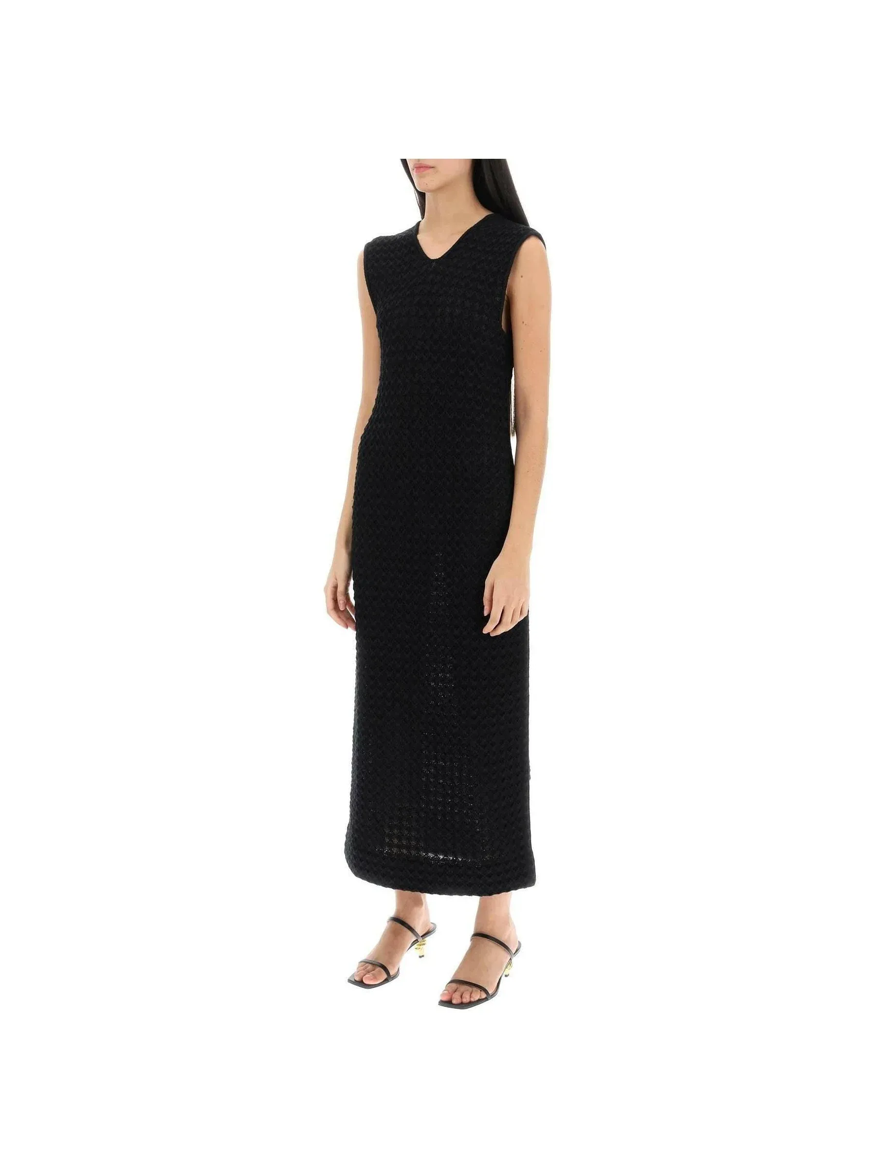 Openwork Knit Dress