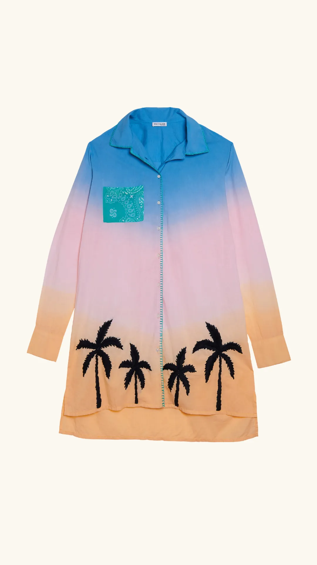 Palm Shirt Tunic