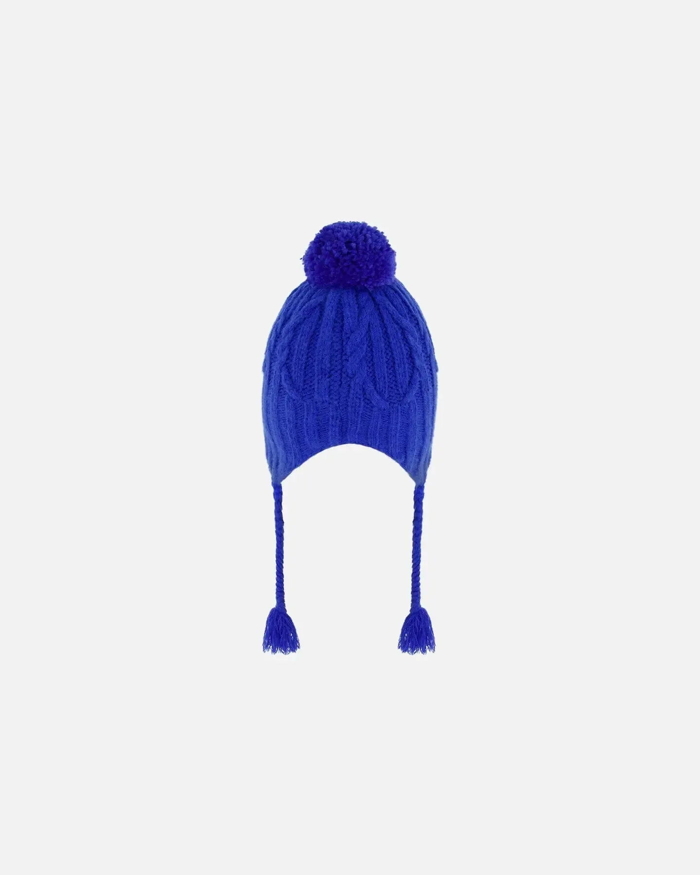 Peruvian Knit Hat Royal Blue