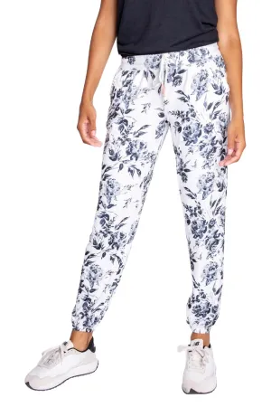 PJ Salvage Black Rose Banded Pants REBRP