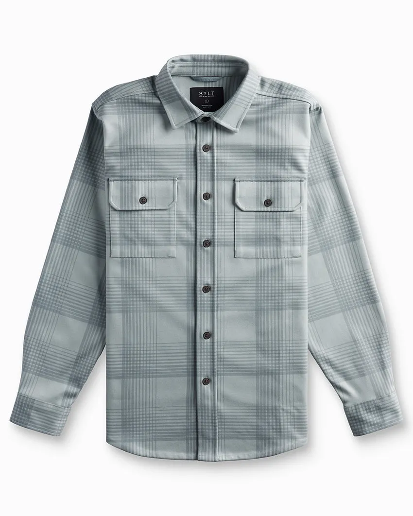 Plaid Coastal Overshirt (Size XXXL)