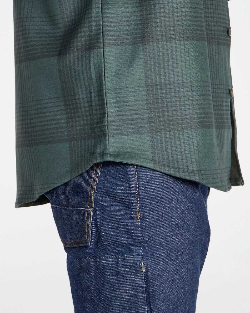 Plaid Coastal Overshirt (Size XXXL)