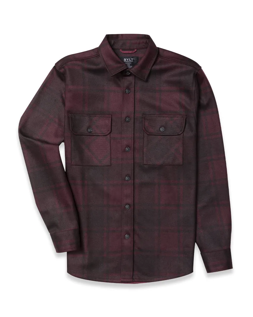 Plaid Coastal Overshirt (Size XXXL)