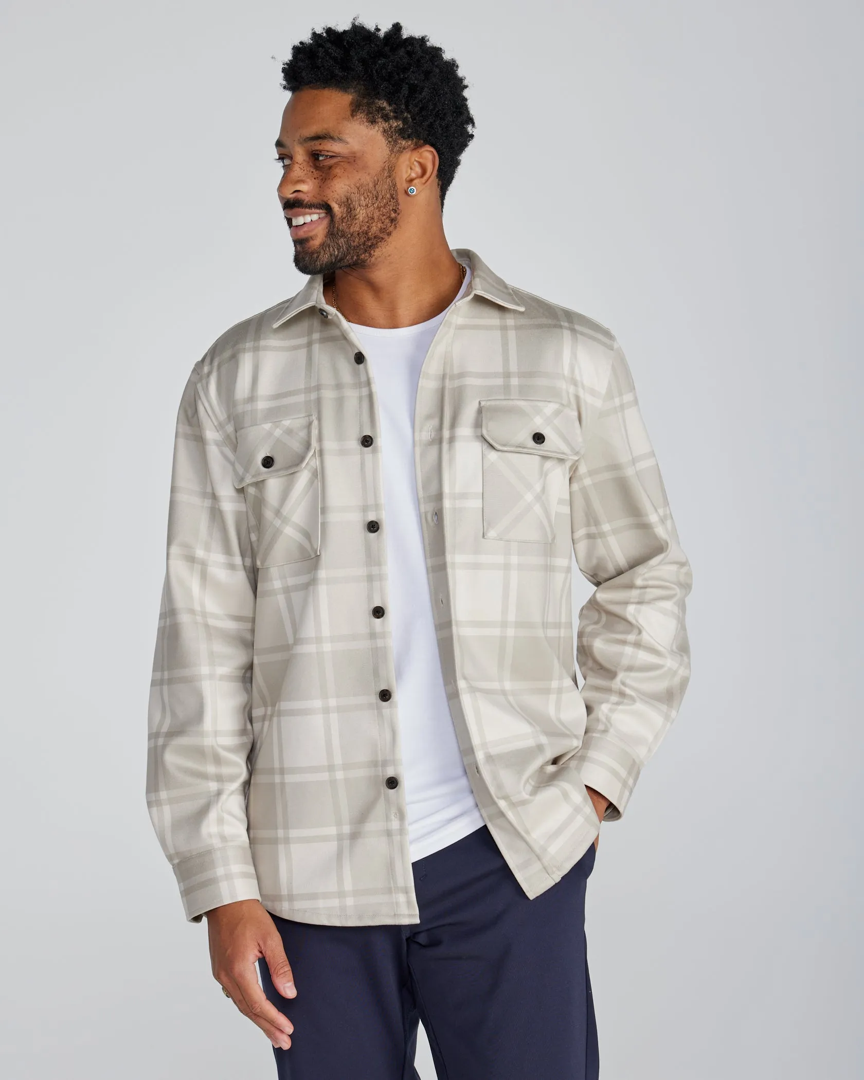 Plaid Coastal Overshirt