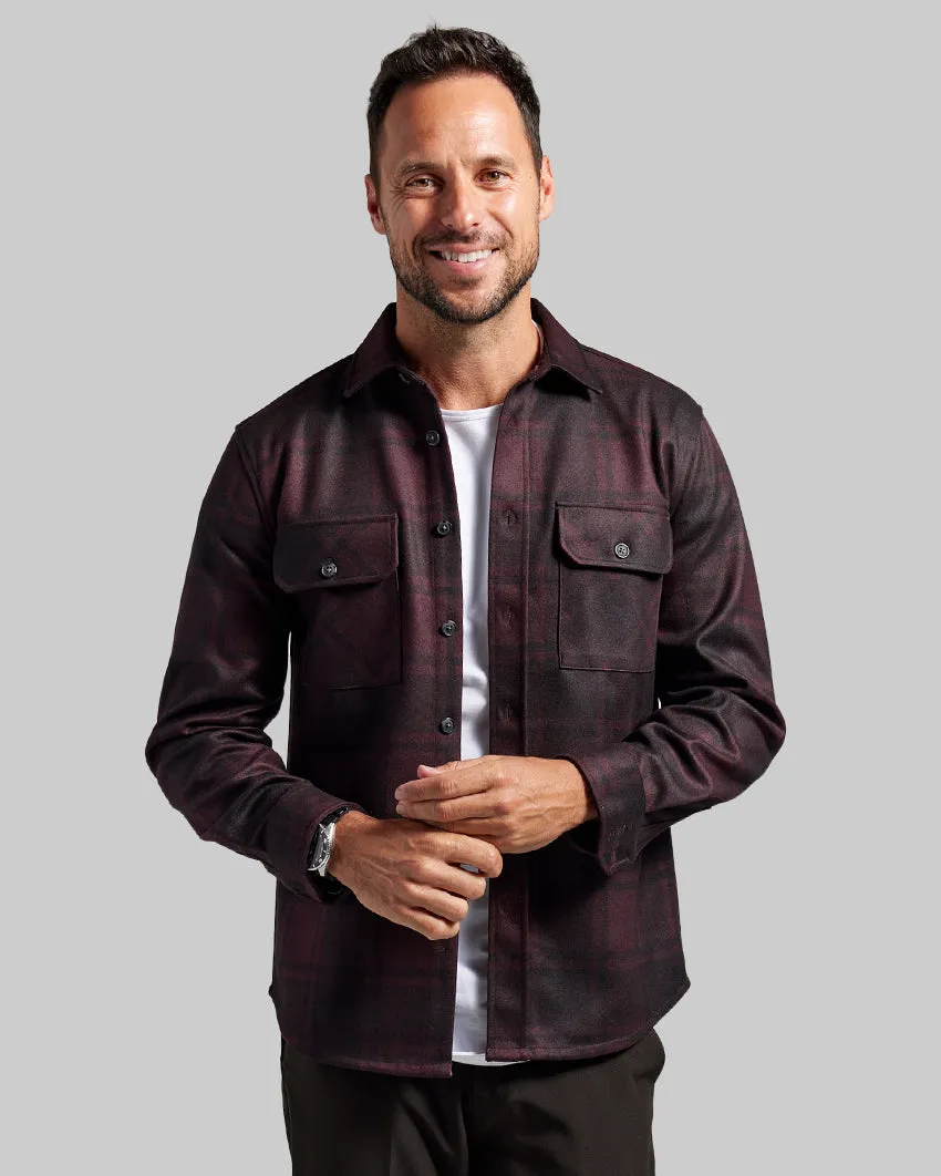 Plaid Coastal Overshirt