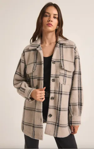 plaid tucker jacket