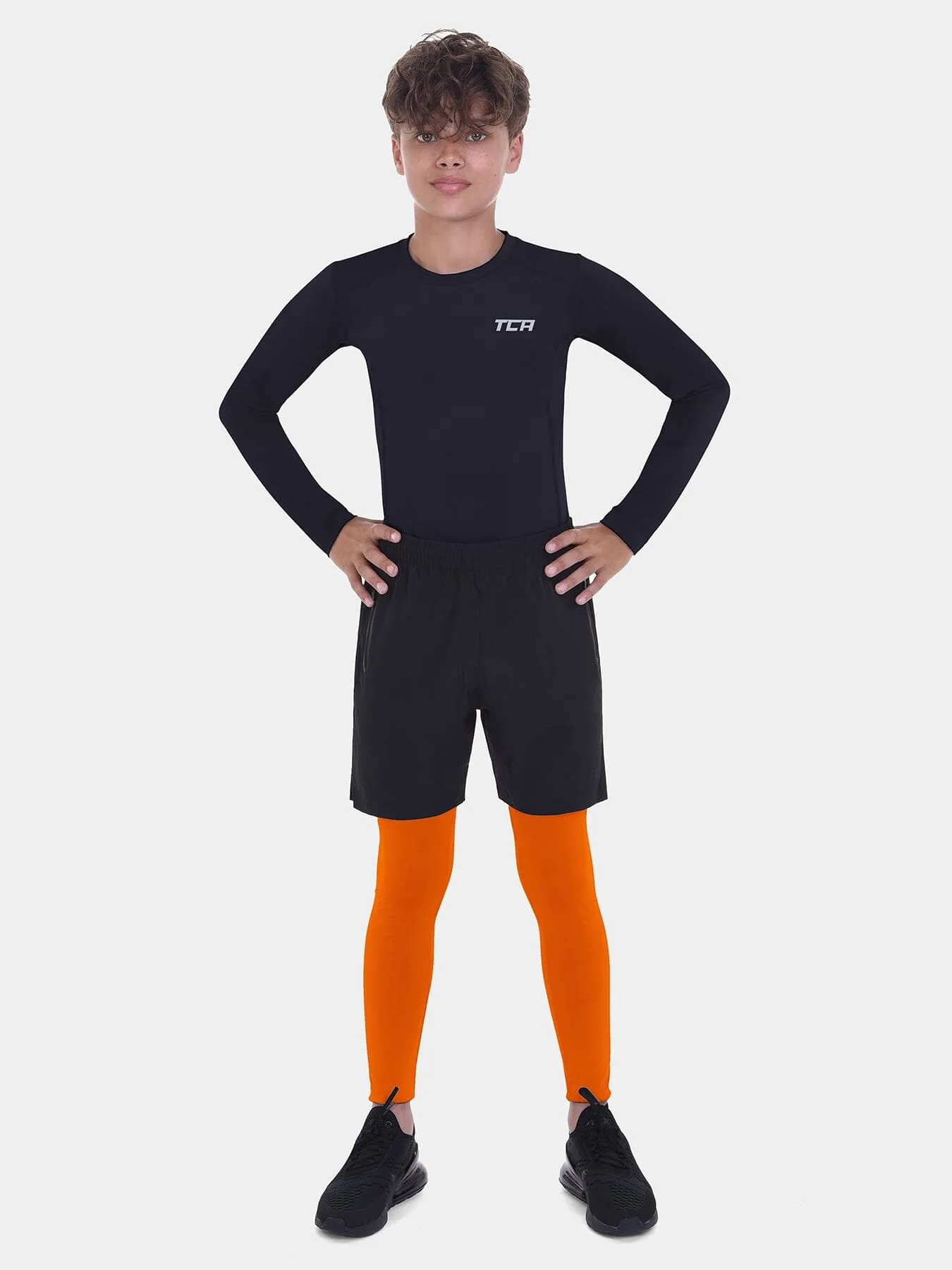 Pro Performance Compression Base Layer Tights For Boys