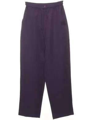 Purple Classic Trousers - W24 L28