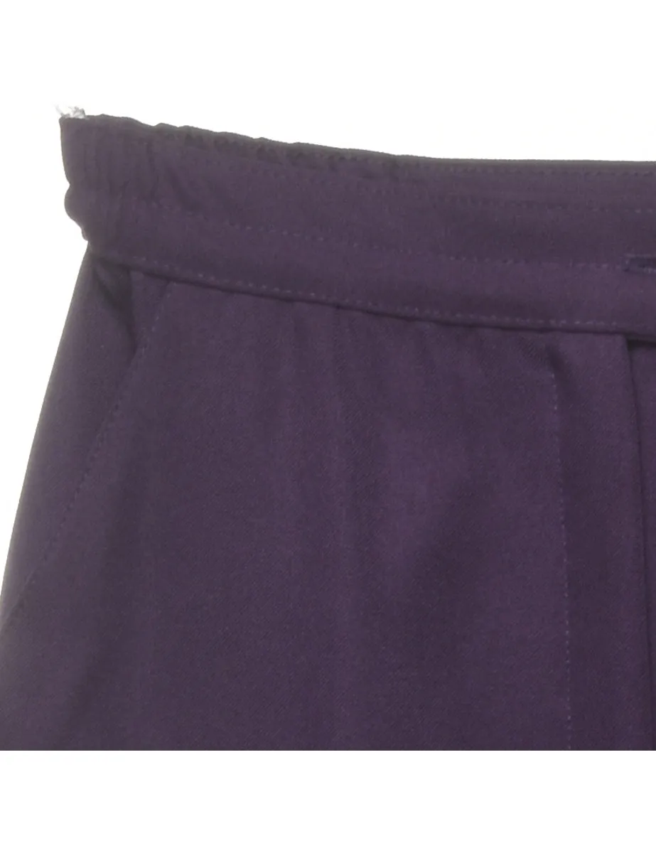 Purple Classic Trousers - W24 L28