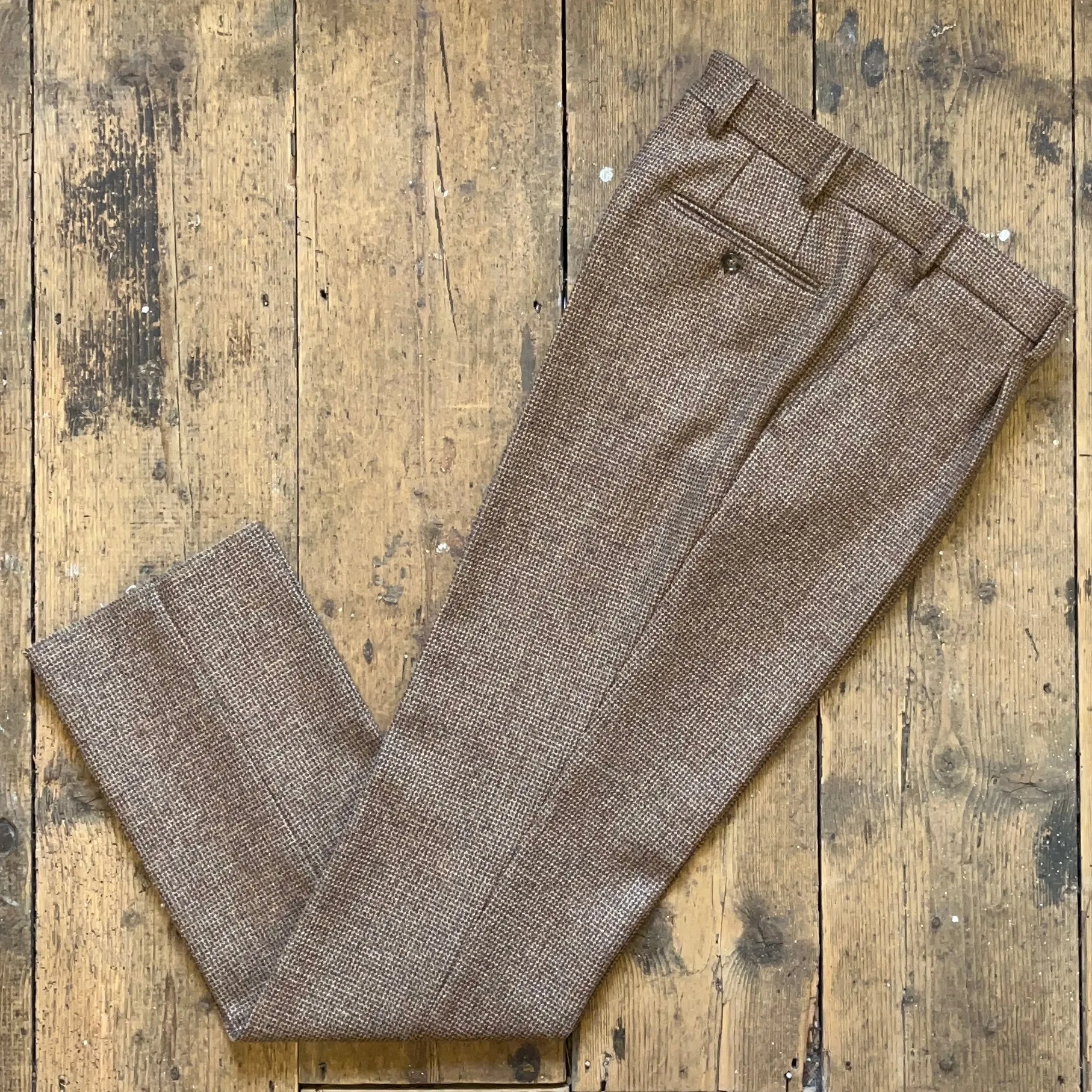 Regent - 'Gold' Trouser - Ginger Tweed