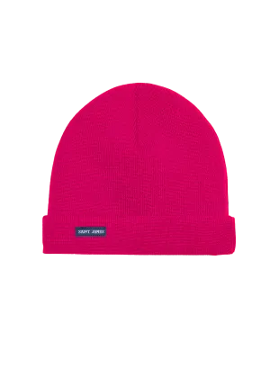 Sailor hat - in pure new wool (MAGENTA)