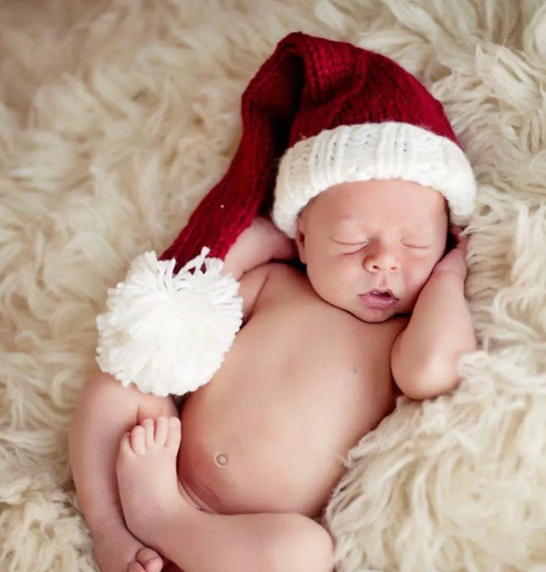 Santa Knit Hats BABY- ADULT