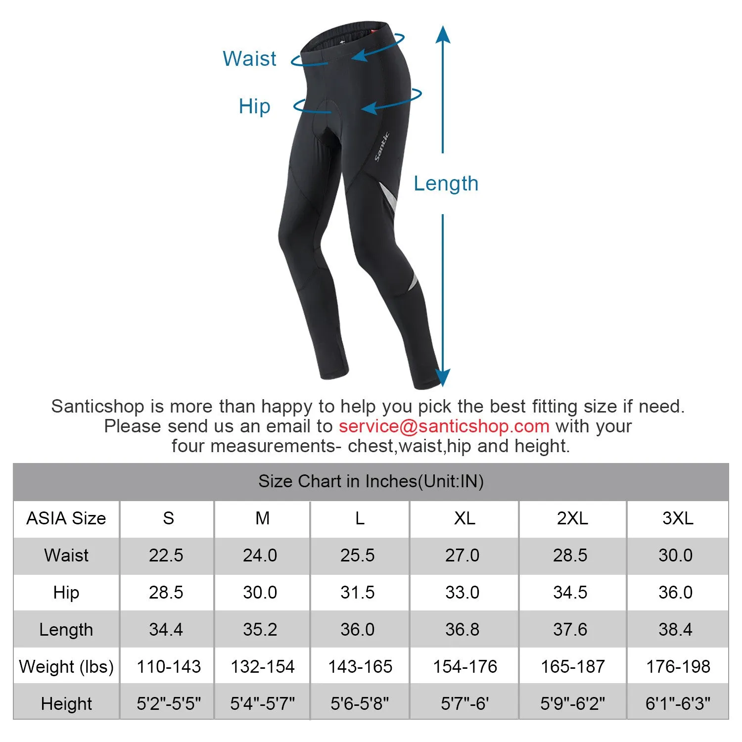 Santic Stone Men Padded Cycling Pants