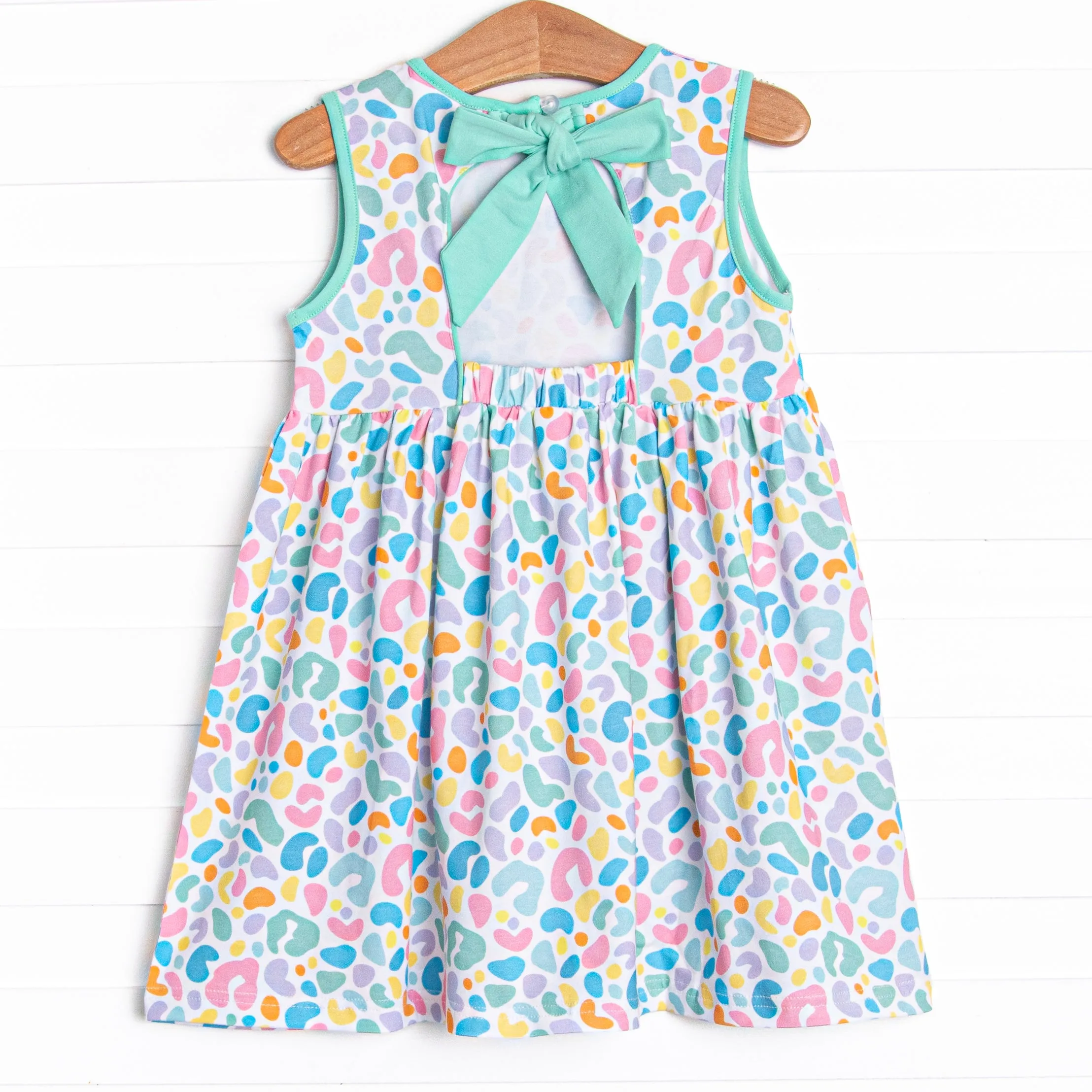 Sass and Spots Dress, Green