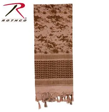 Shemagh Tactical Desert Keffiyeh Scarf Desert Digital Camo