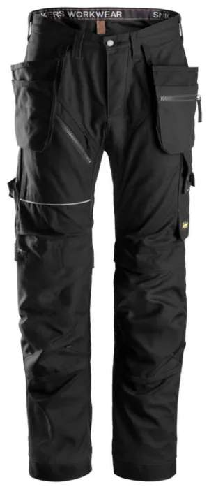 Snickers 6215 Ruffwork Cotton Trousers with Holster and Kneepad pockets-