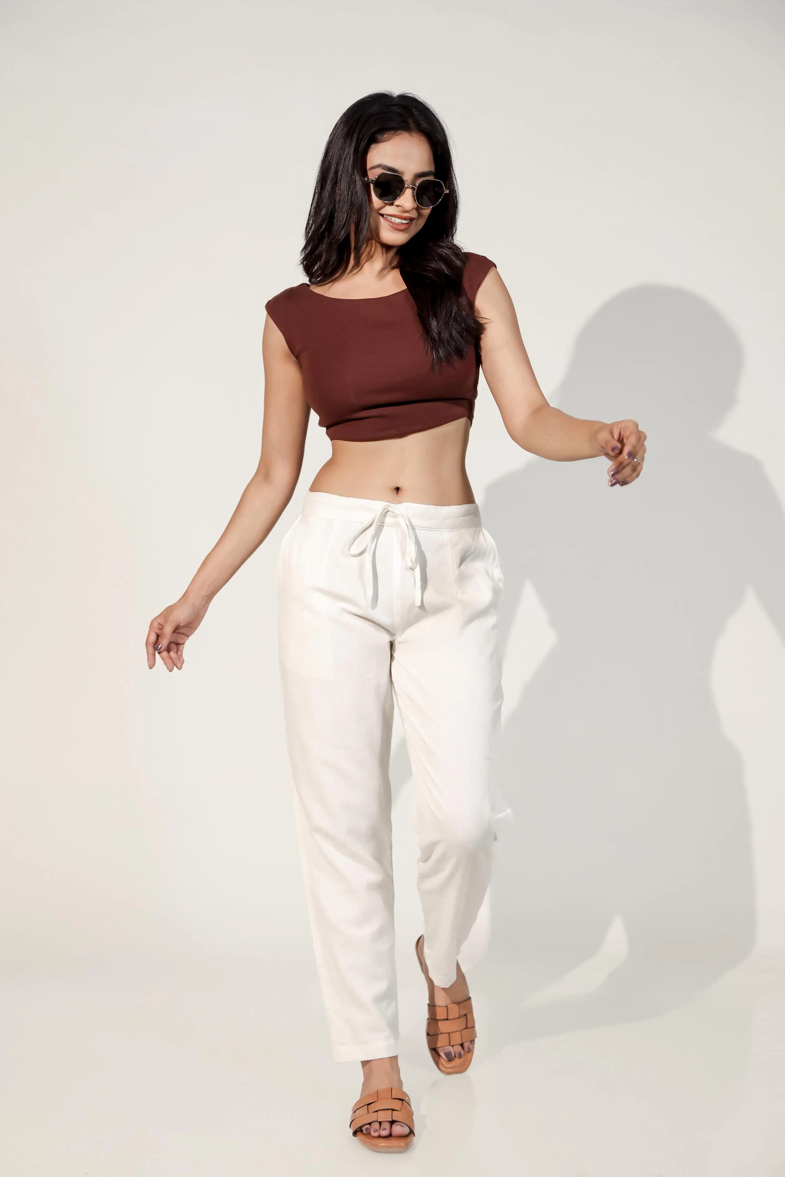 Snow White Women's Narrow Trousers