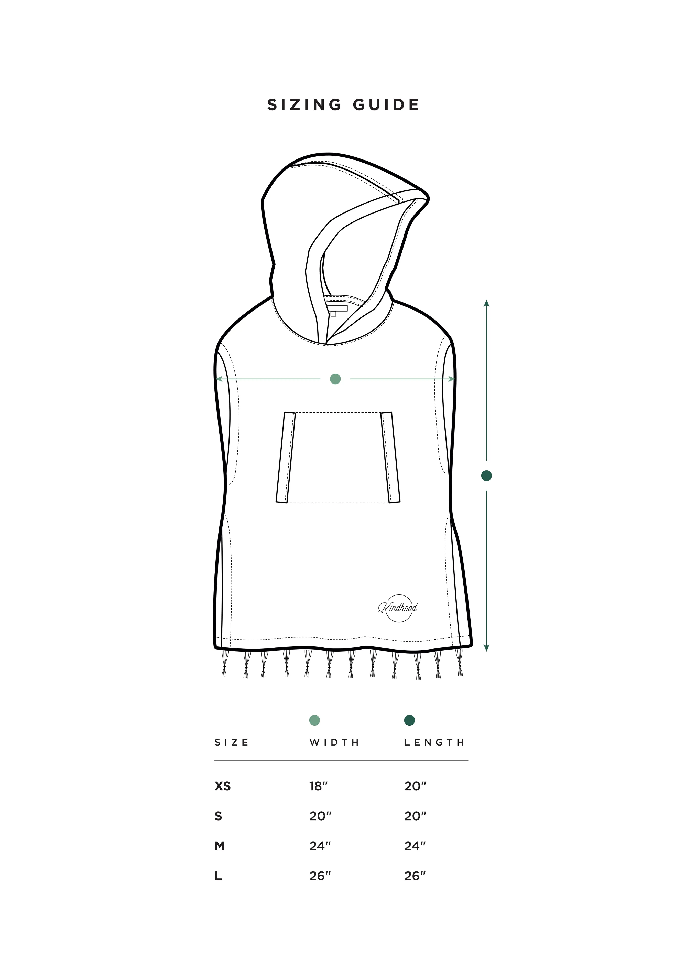 Sonora Kindhood Hooded Poncho Towel