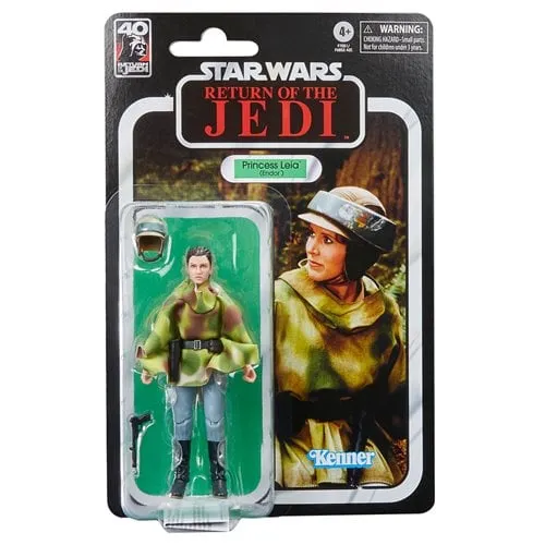 Star Wars The Black Series Return of the Jedi 40th Anniversary 6-Inch Princess Leia (Endor) Action Figure