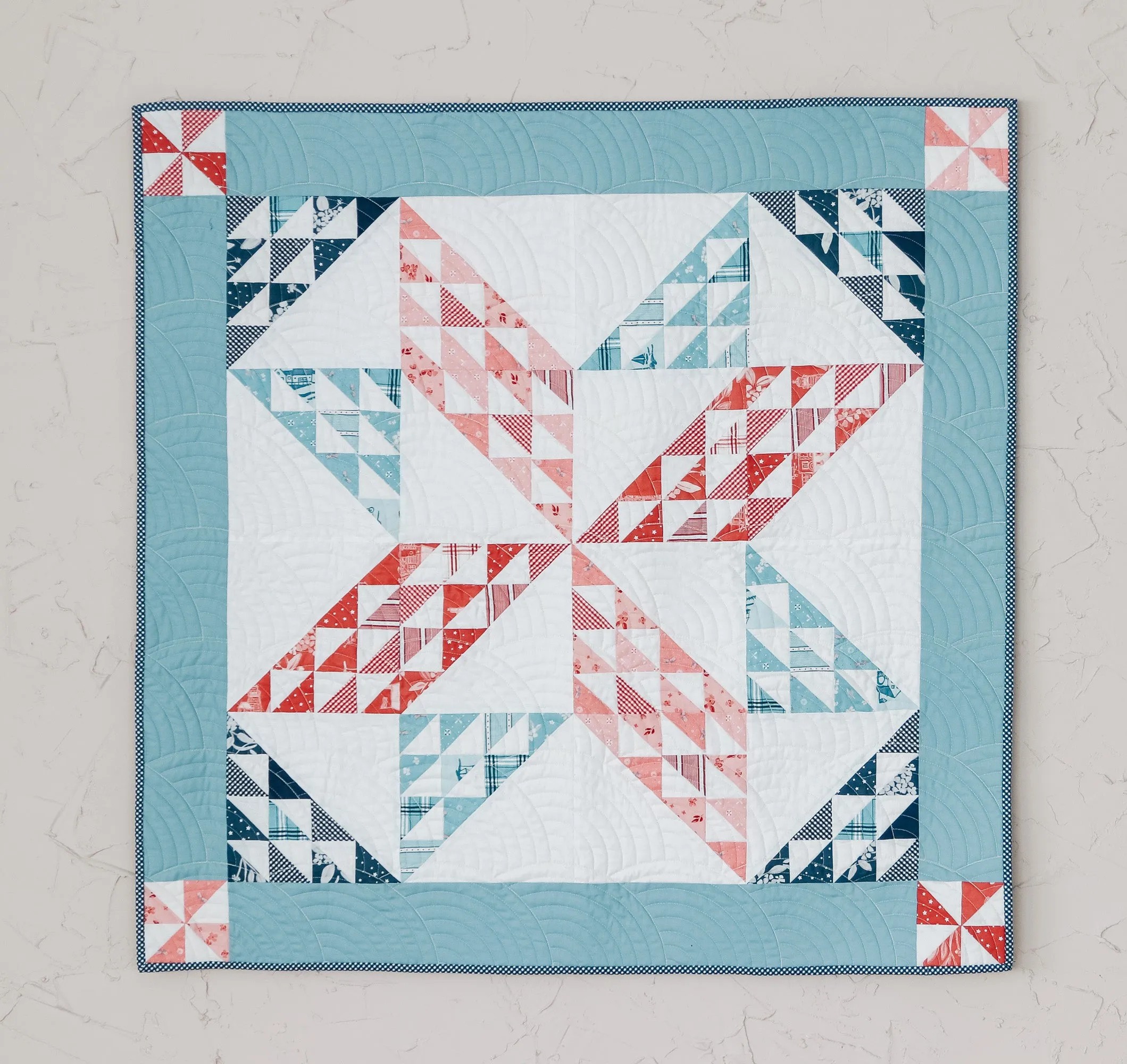 Sugarhouse Star Baby Quilt PDF Pattern