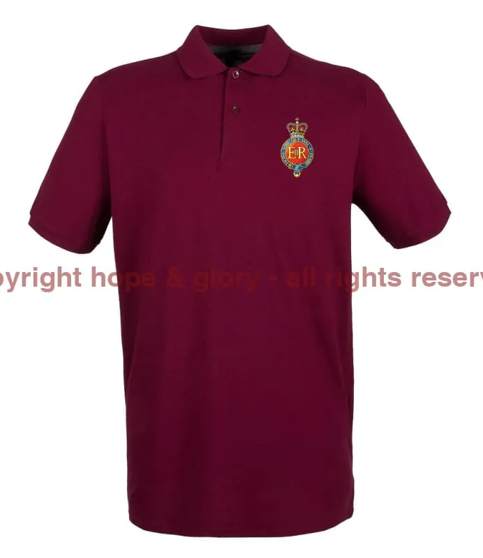 The Household Cavalry Embroidered Pique Polo Shirt