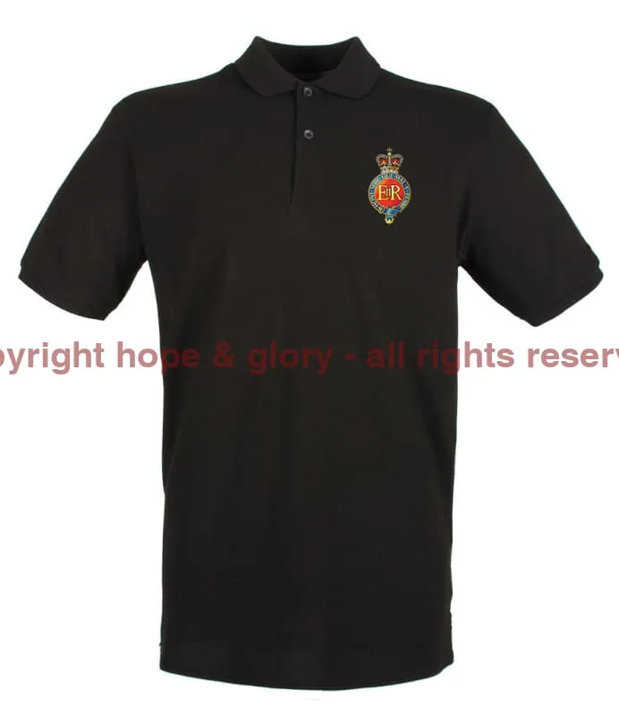 The Household Cavalry Embroidered Pique Polo Shirt