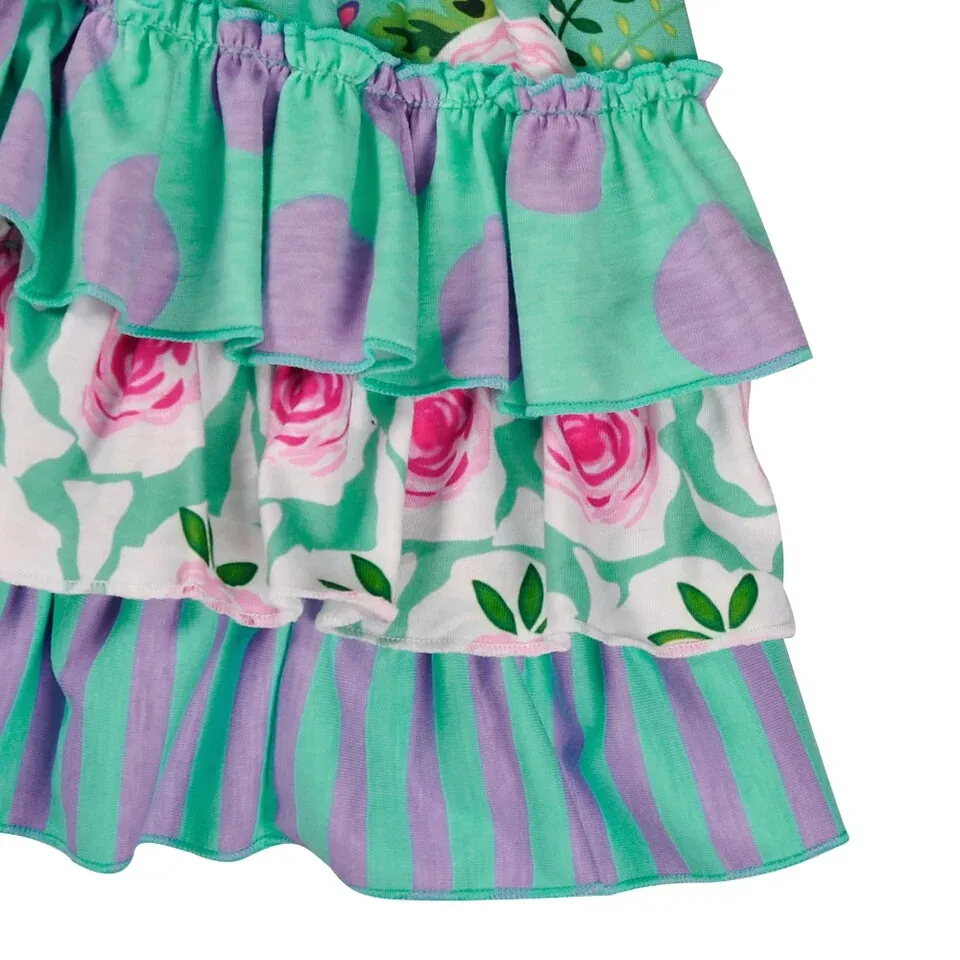 Triple Tiered Ruffle Dress