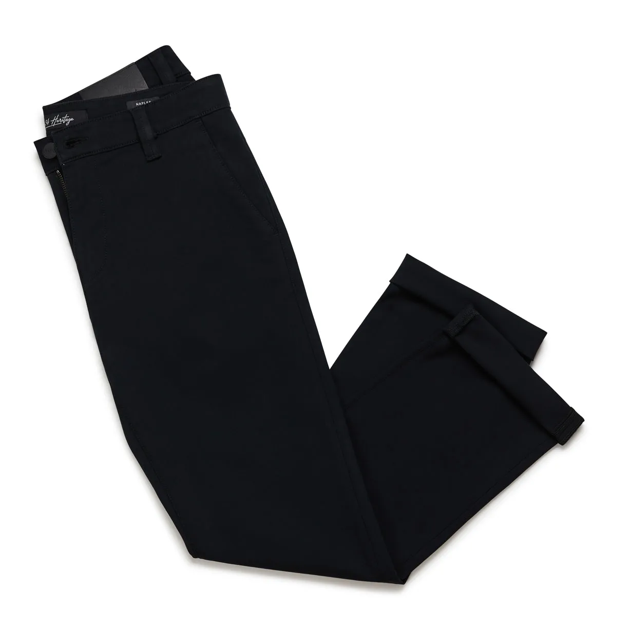 Verona Chino Pants in Black High Flyer