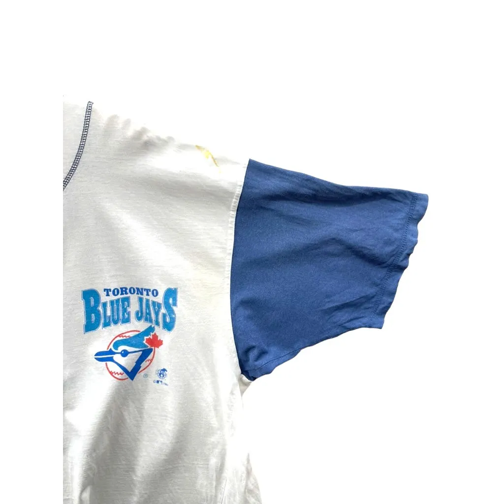 Vintage 1990's Athletic Ravens Toronto Blue Jays MLB Henley T-Shirt