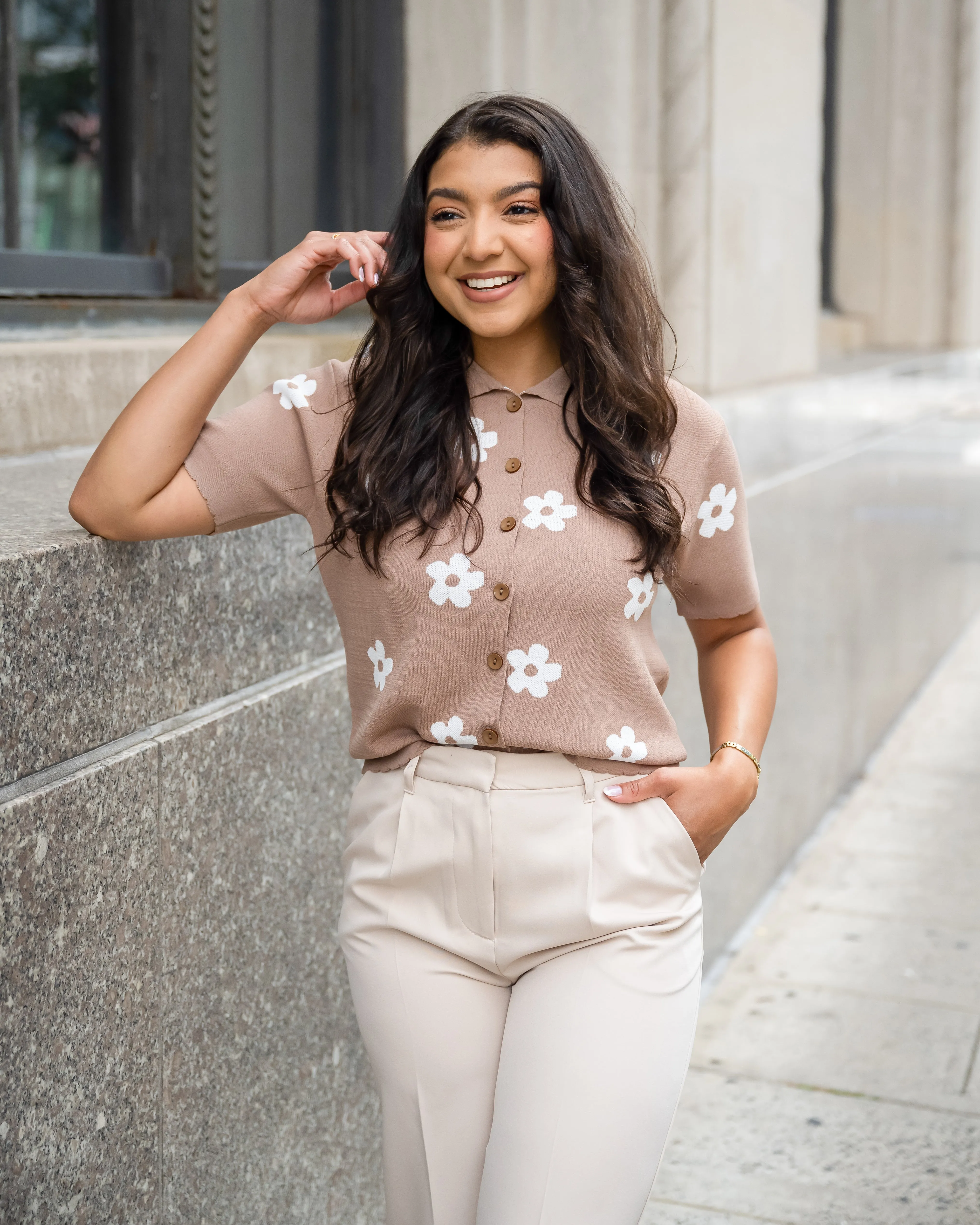 Whitney Floral Top