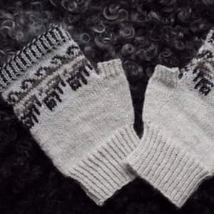 Winter Isle Mitts - Pattern