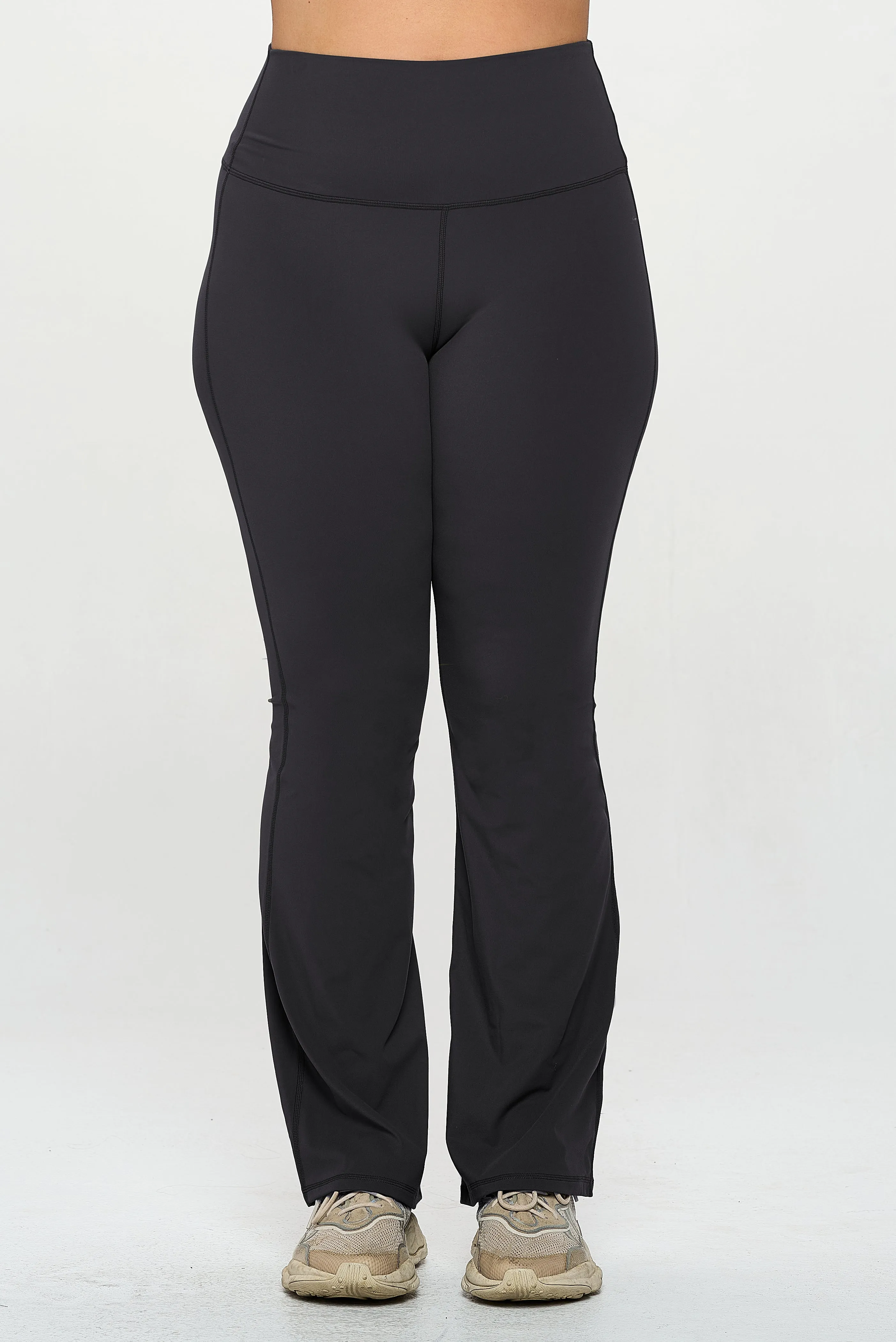 Women's Plus Size Ultra Soft High Waisted Flare Yoga Pants