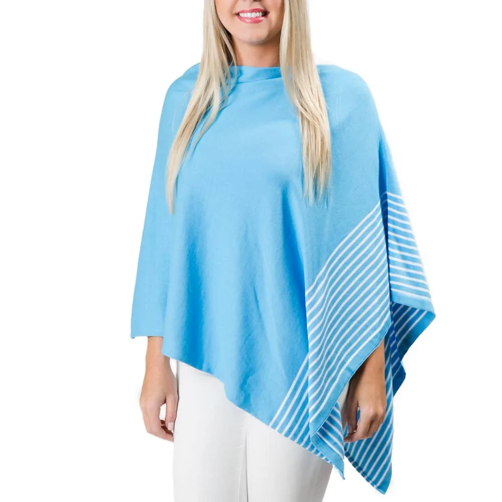 Women's Poncho, Asymmetrical Shape. Shawl Wrap