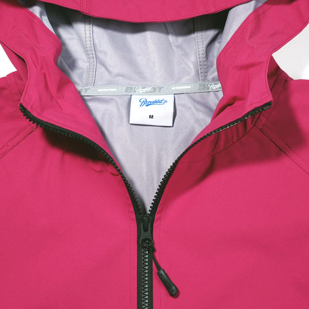 WORK STRETCH 3L HOODED JACKET PINK