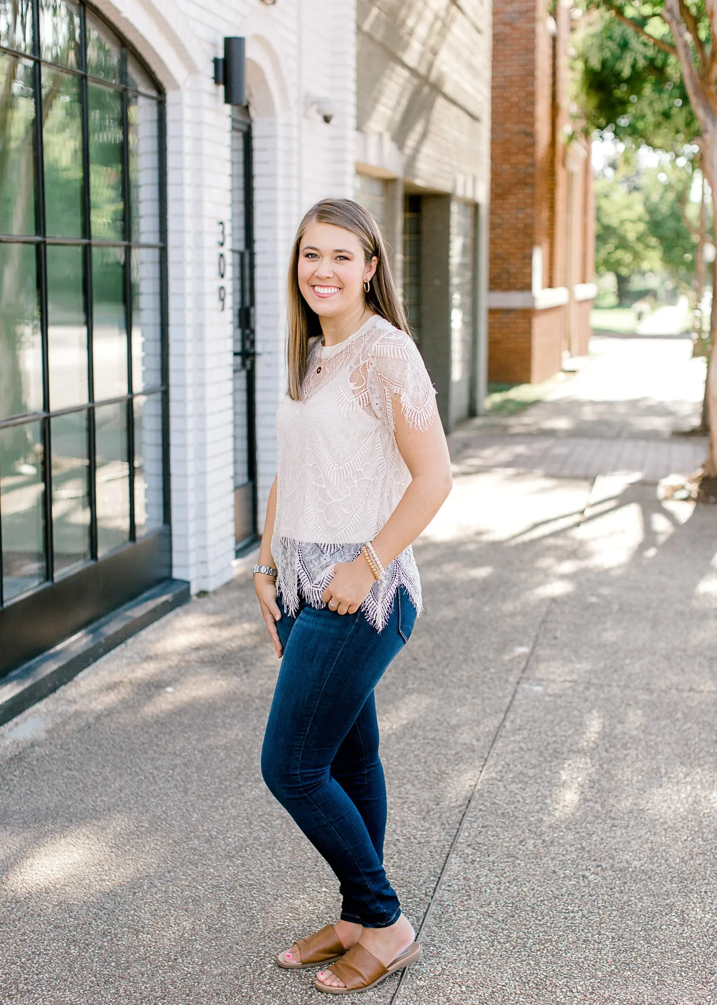 X Antique Lace Top